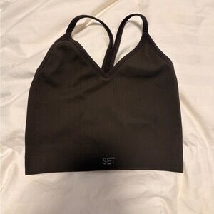 SET Active Brown Tank Top
